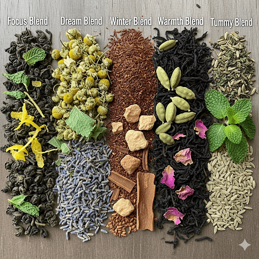 Como Fazer Blends de Chá em Casa